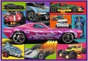 Puzzle 4x250 Wyścigowe auta Hot Wheels