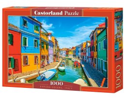 Puzzle 1000 elementów Kolory Burano Włochy