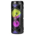 Głośnik FUNBOX KEG PRO MT3182 Karaoke/Bluetooth 5.0+EDR/FM/MP3?MicroSD/USB/Equalizer/AUX/Jack 6.3/Pilot/LED/RMS 50W/PMPO 1400W