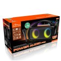 Głośnik POWER AUDIO PRO MT3184 Karaoke/Bluetooth 5.3/TWS/MP3/MicroSD/USB/Jack 6.3/AUX/Equalizer/USB-C/IPX5/RGB/16h/RMS 60W/PMPO 