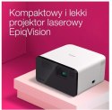 Projektor mini laser EF-21W bialy FHD/1000L/5m:1/2.3kg