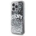 DKNY DKHCP16XLBNAEK iPhone 16 Pro Max 6.9" czarny/black hardcase Liquid Glitter Arch Logo