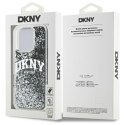 DKNY DKHCP16LLBNAEK iPhone 16 Pro 6.3" czarny/black hardcase Liquid Glitter Arch Logo