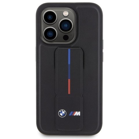Etui BMW BMHCP15X22GSLK iPhone 15 ProMax 6.7" czarny/black hardcase Grip Hot Stamp
