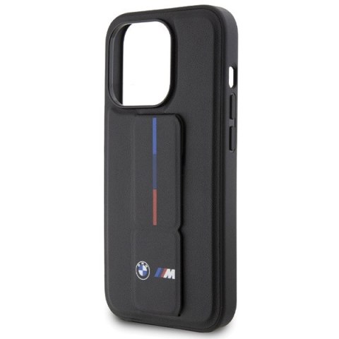 Etui BMW BMHCP15X22GSLK iPhone 15 ProMax 6.7" czarny/black hardcase Grip Hot Stamp