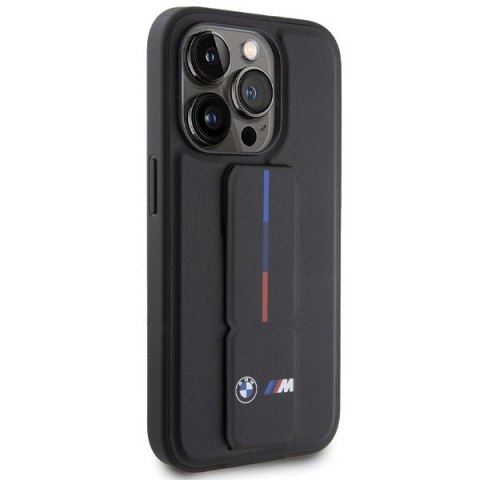 Etui BMW BMHCP15L22GSLK iPhone 15 Pro 6.1" czarny/black hardcase Grip Hot Stamp