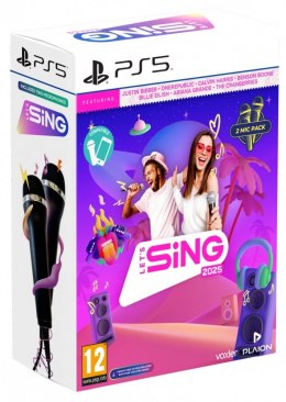 Gra PlayStation 5 Lets Sing 2025 2-mic