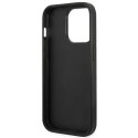 Guess GUHCP14XG4GLGR iPhone 14 Pro Max6,7" szary/grey hard case 4G Stripe Collection