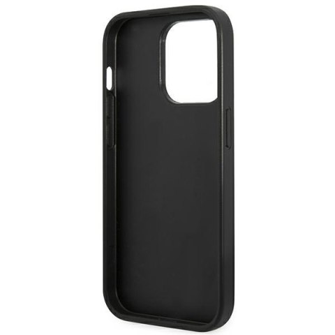 Guess GUHCP14XG4GLGR iPhone 14 Pro Max6,7" szary/grey hard case 4G Stripe Collection