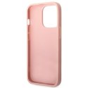 Guess GUHCP14XHGGSHP iPhone 14 Pro Max6,7" różowy/pink hard case Glitter Script