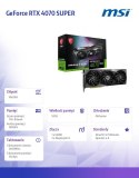 Karta graficzna GeForce RTX 4070 SUPER 12G GAMING X SLIM GDDRX6 192bit