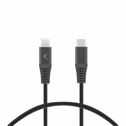 Kabel USB-C do Lightning KSIX Czarny