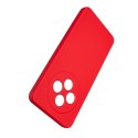 Beline Etui Silicone Oppo Reno 12F 5Gczerwony /red