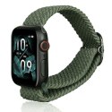 Beline pasek Apple Watch Textile42/44/45/49mm zielony /green