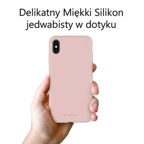 Mercury Silicone iPhone 15 Pro 6,1"różowo-piaskowy/pink-sand