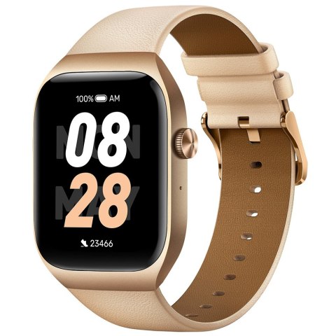 Smartwatch T2 1.75 cala 300 mAh złoty