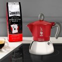 Włoska Kafeterka Bialetti Moka Induction Czarny Czerwony Aluminium 150 ml (1 Sztuk)