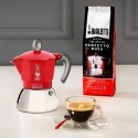 Włoska Kafeterka Bialetti Moka Induction Czarny Czerwony Aluminium 150 ml (1 Sztuk)