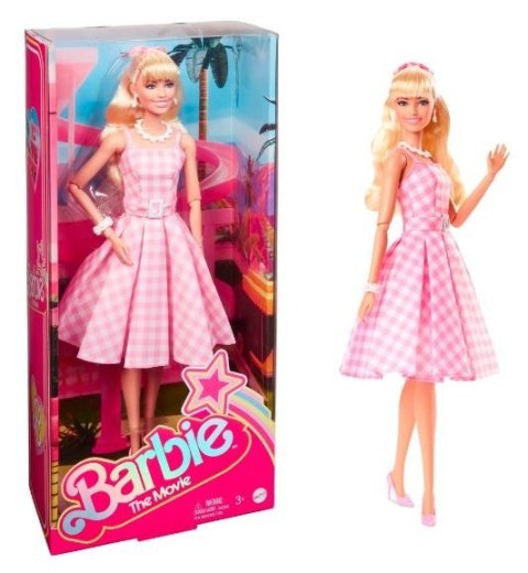 Lalka filmowa Barbie Margot Robbie jako Barbie w różowej sukience