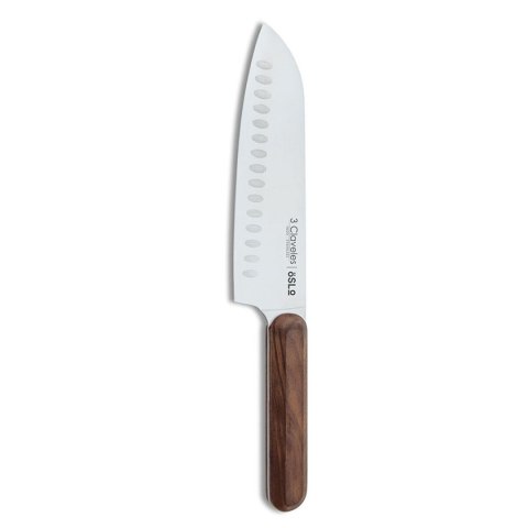 Nóż Santoku 3 Claveles Oslo Stal nierdzewna 17,5 cm