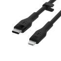 Kabel USB-C do Lightning Belkin CAA009BT1MBK Czarny 1 m (1 Sztuk)