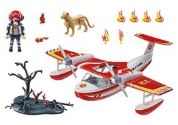 Zestaw figurek Action Heroes 71463 Samolot straży pożarnej z funkcją gaszenia pożaru