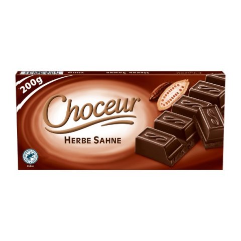 Choceur Herbe Sahne Czekolada Gorzka 200 g