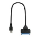 Adapterr USB na SATA do Dysku Twardego Qoltec 51855 Czarny