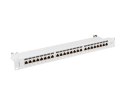 Patchpanel 24 port 1U KAT7 EK. PPS7-1024-S Szary