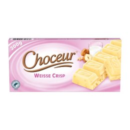 Choceur Weisse Crisp - Czekolada Biała z Orzechami 200 g