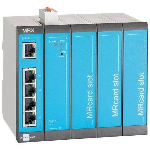 INSYS icom MRX5 LAN, Modułowy router LAN-to-LAN