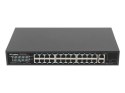 LANBERG SWITCH RACK 19" RSFE-24P-2C-360 24X 100MB POE+/2X COMBO GIGABIT 360W