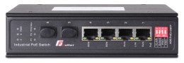 SWITCH POE GETFORT PRZEMYSŁOWY 4GE + 2SFP (-40/80)