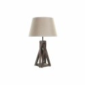 Lampa stołowa DKD Home Decor Drewno Bawełna Ceimnobrązowy (35 x 35 x 56 cm)