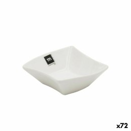 Zlewnia La Mediterránea Snack Biały 12 x 12 x 4,2 cm (72 Sztuk)