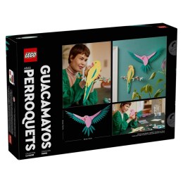 Zestaw do budowania Lego Art 31211 Parrots Wielokolorowy 644 Części