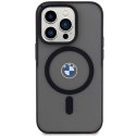 BMW BMHMP15LDSLK iPhone 15 Pro 6.1" czarny/black hardcase IML Signature MagSafe