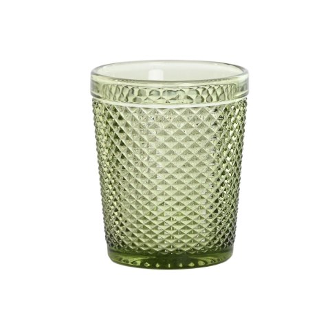 Zestaw kieliszków DKD Home Decor Kolor Zielony Szkło Z reliefem 240 ml (6 Sztuk)