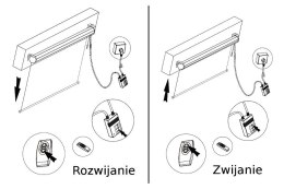 Ekran projekcyjny elektryczny MC-593 120