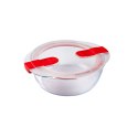 Hermetyczne pudełko na lunch Pyrex Cook&heat 1,1 L 21 x 18 x 7 cm Przezroczysty Szkło (5 Sztuk)