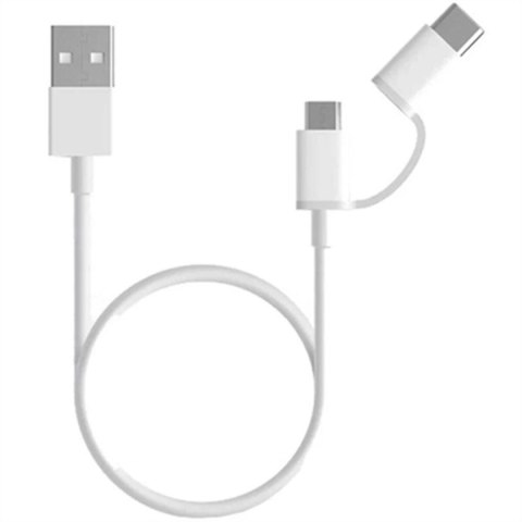 Kabel USB do Micro USB i USB-C Xiaomi SJV4082TY 1 m