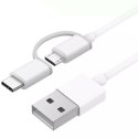 Kabel USB do Micro USB i USB-C Xiaomi SJV4082TY 1 m