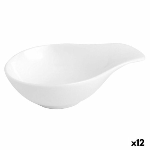 Miska Quid Chef Ceramika Biały 11 x 8 cm 12 Sztuk