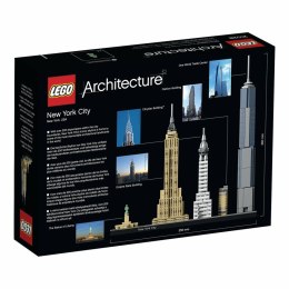 Zestaw do budowania Lego Architecture 21028 New York Wielokolorowy 600 Części