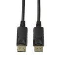 Kabel DisplayPort 1.2 M/M, 4K2K, 7.5m, czarny