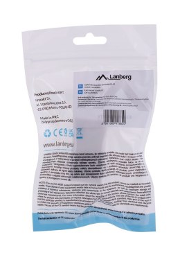 LANBERG ZŁĄCZKA SIECIOWA PRZELOTKA 2X RJ45 KAT.6 UTP AD-RJ45-RJ45-OU6