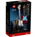 Zestaw do budowania Lego FENDER STRATOCASTER Niebieski Wielokolorowy