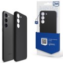 3MK Silicone Case Sam S23 5G S911 czarny/black