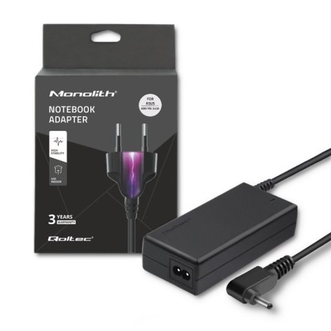 Zasilacz do Asus 65W | 19V | 3.42A | 4.0*1.35 |+kabel zasilający