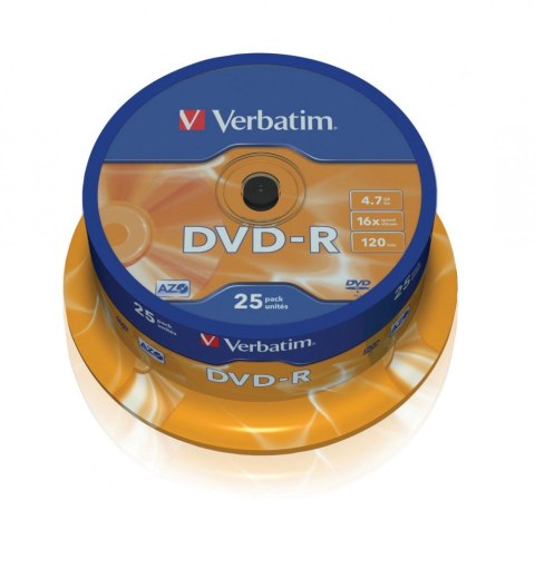 DVD-R 16x 4.7GB 25P CB 43522